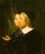 Jan de Bray Double Profile Portrait of the Artist's Parents Sweden oil painting reproduction